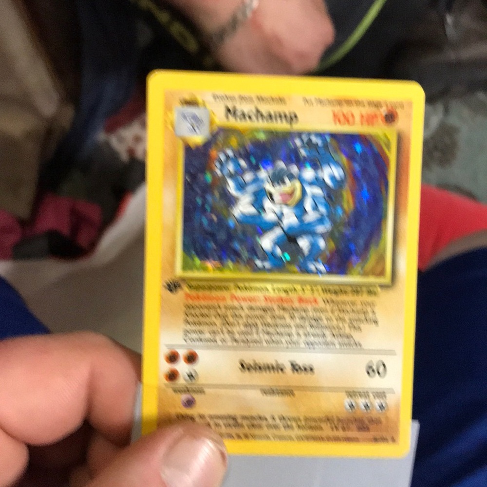 1eD Wotc base set Machamp